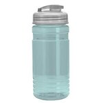 20 Oz Upcycle Rpet Bottle Usa Flip Top Lid - Digital - Glacier Blue