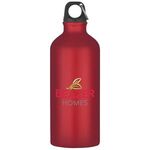 20 Oz. Aluminum Tundra Bike Bottle - Metallic Red