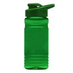 20 OZ. Big Grip Transparent Bottle -Drink-thru Lid