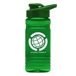 20 OZ. Big Grip Transparent Bottle -Drink-thru Lid