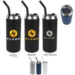 20 Oz. Can Shaped Stainless Steel Tumbler -  