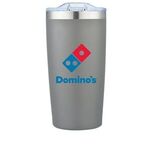 20 oz. Double Wall Stainless Steel Tumbler - Gray