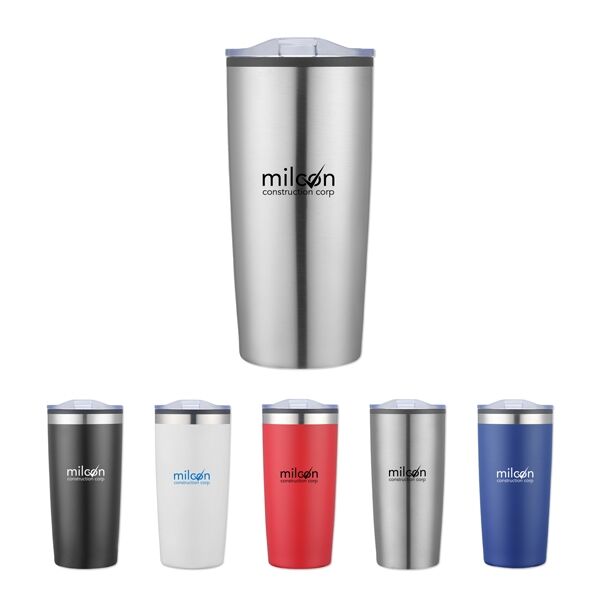 Main Product Image for 20 Oz Double Wall Tumbler With Plastic Liner - Silkscreen
