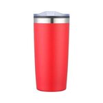 20 Oz. Double Wall Tumbler with Plastic Liner - Silkscreen - Red