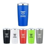 20 Oz. Double Wall Vacuum Tumbler - Blue