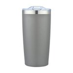 20 Oz. Double Wall Vacuum Tumbler - Full Color - Gray