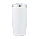 20 Oz. Double Wall Vacuum Tumbler - White