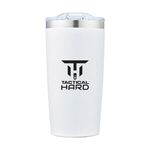 20 Oz. Double Wall Vacuum Tumbler - White