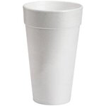20 oz. Foam Cup - White