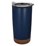 20 Oz. Full Color Wellington Stainless Steel Tumbler - Navy Blue