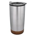 20 Oz. Full Color Wellington Stainless Steel Tumbler - Silver