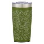 20 Oz. Full Laser Two-Tone Himalayan Tumbler - Army Green