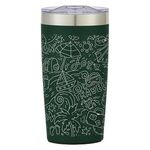 20 Oz. Full Laser Two-Tone Himalayan Tumbler - Dark Green