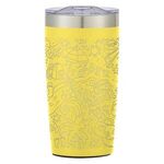 20 Oz. Full Laser Two-Tone Himalayan Tumbler - Yellow