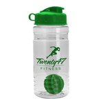 20 oz. Groove Shaker Bottle - Flip Lid -  