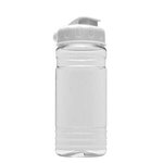 20 oz. Grove Sports Bottle - Flip Lid - Clear with White