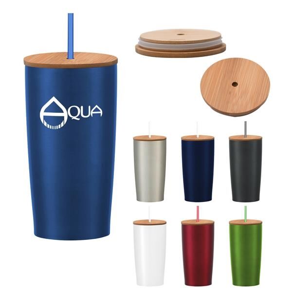 Main Product Image for 20 Oz Himalayan Tumbler With Bamboo Lid
