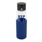 20 Oz. Hydro Glass Bottle - Navy Blue