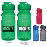 20 Oz. Poly-Clear™ Fitness Bottle With Super Sipper Lid -  