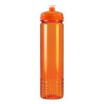 20 Oz. Polysure(TM) Out of the Block Bottle - Translucent Orange