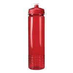 20 Oz. Polysure(TM) Out of the Block Bottle - Translucent Red