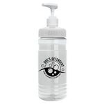 20 oz. Pump Lid Transparent Bottle -  