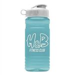 Buy 20 Oz Recycled Pete Bottle With Flip Top Lid