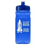 20 Oz. Recycled PETE Bottle With Pull Pull Lid -  