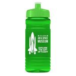 20 Oz. Recycled PETE Bottle With Pull Pull Lid -  