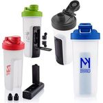 Buy Custom 20 oz. Shaker Fitness Bottle with Bluetooth (R) Earbuds