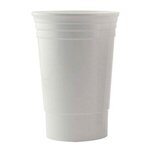 20 oz. Single Wall Party Cup - White