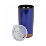 20 oz. Stainless Steel PP Cork Base Tumbler with Clear Lid