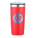 20 oz. Steel & PP Liner with Matte Finish Tumbler - Red