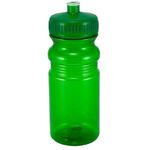 20 oz. Translucent Sports Bottle - Trans Green