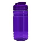 20 oz. UpCycle RPET Bottle USA Flip Top Lid - Digital - T. Violet