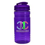 20 oz. UpCycle rPET Bottle USA Flip Top Lid - Digital - T. Violet