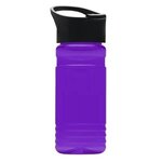 20 oz. UpCycle rPET Bottle With Pop Up Sip Lid - Digital - T. Violet
