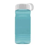 20 oz. UpCycle RPET Bottle With Tethered Lid - Glacier Blue