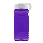20 oz. UpCycle RPET Bottle With Tethered Lid - Transparent Violet