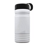 20 oz. UpCycle RPET Bottle With Tethered Lid - White