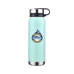 20 Oz. Vacuum Water Bottle with Removable SS Lid -  