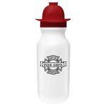 20 oz. Value Cycle Bottle w/Fireman Helmet Push
