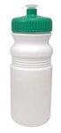 20 oz. Value Sports Bottle with our RealColor360 Imprint - White