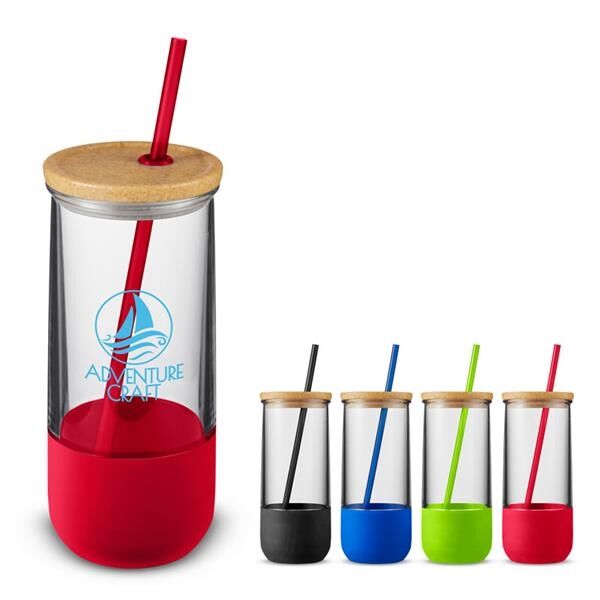 Main Product Image for 20 oz. Vivify Straw Tumbler with Silicone Grip