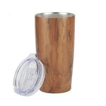 20 oz. Wood Tone Stainless Steel Tumbler - Wood Tone