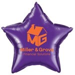 20" Star 2-Color Spot Print Microfoil Balloon -  