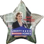 20" Star 4 & 5-Color or Process Print Microfoil Balloon -  