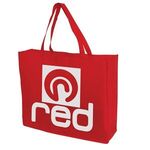 20" x 16" Tote Bag with 6" Gusset - Red