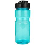 20oz Translucent Recreation Bottle with Flip Top Lid