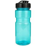 20oz Translucent Recreation Bottle with Flip Top Lid